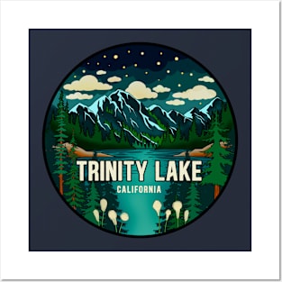 Trinity Lake California Posters and Art